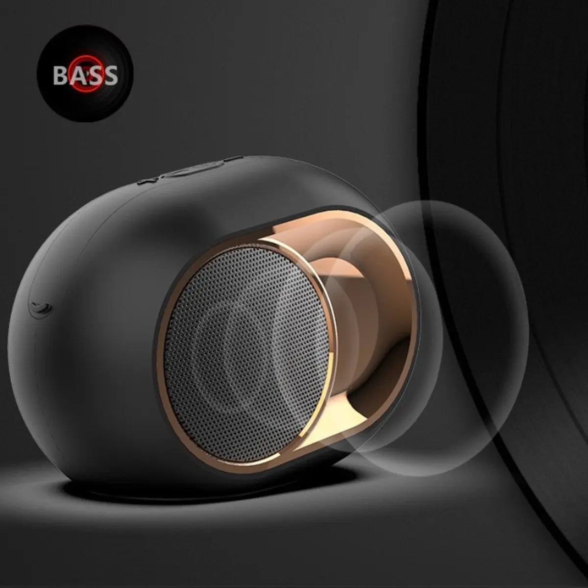 Olden Golden Bluetooth Speaker - Puck's