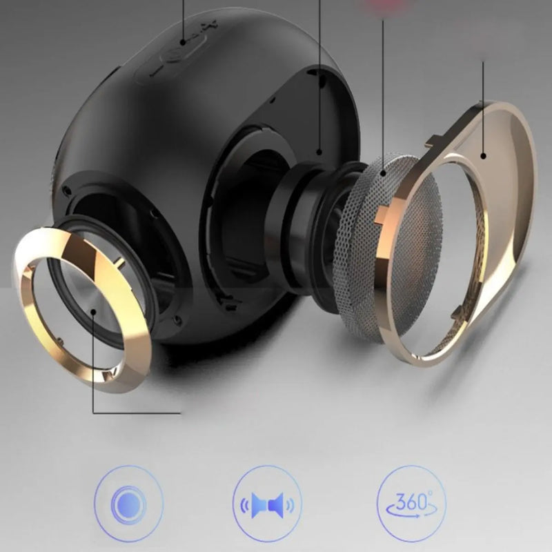 Olden Golden Bluetooth Speaker - Puck's