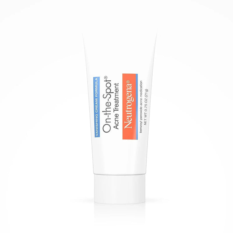 On-The-Spot Acne Treatment Gel with Benzoyl Peroxide - Gentle Face Acne Medicine for Acne Prone Skin, 0.75 Oz - Puck's
