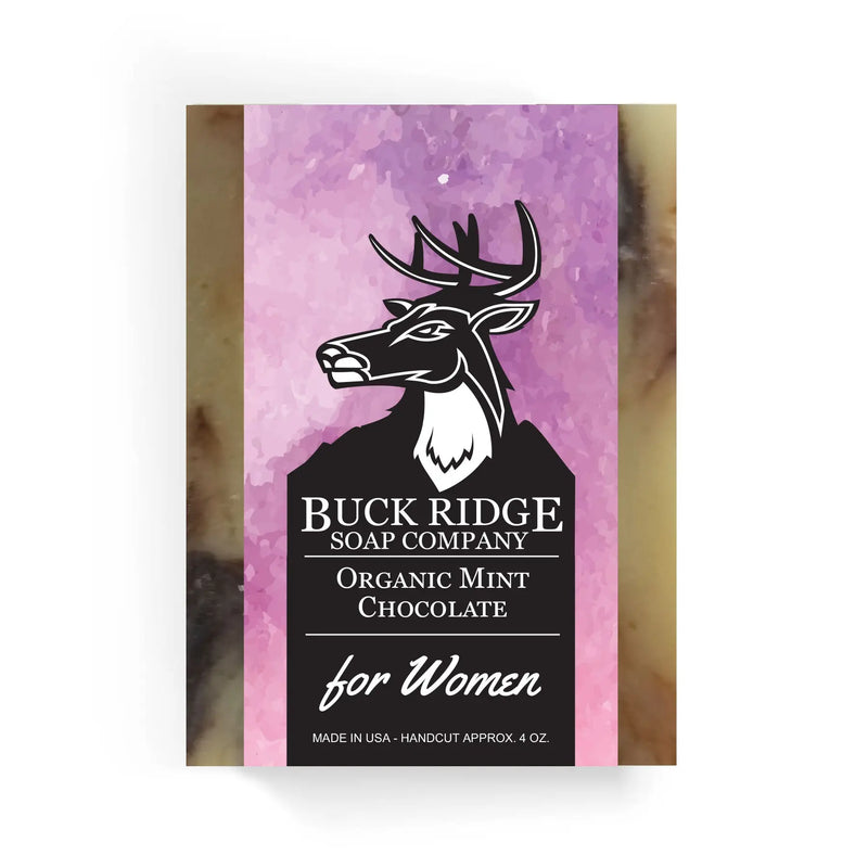 Organic Mint Chocolate Handmade Soap - Puck's