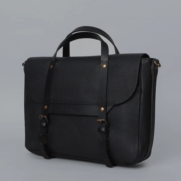 Oslo Leather Briefcase - Puck's