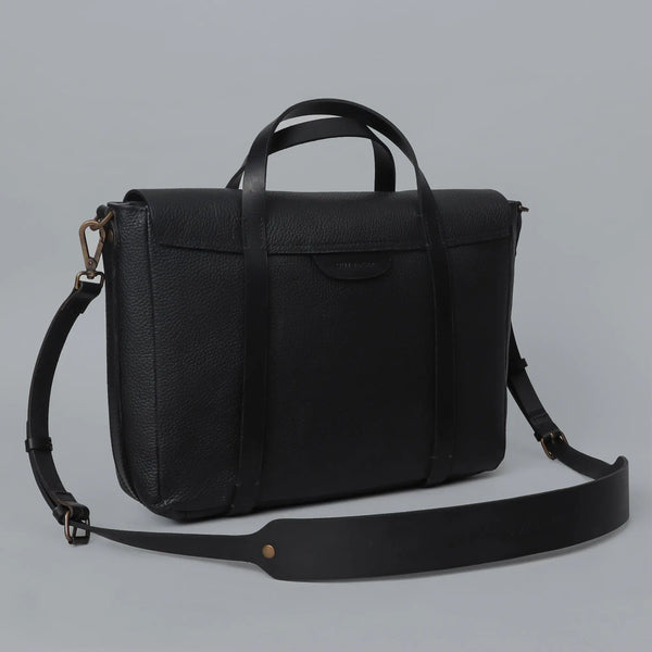 Oslo Leather Briefcase - Puck's