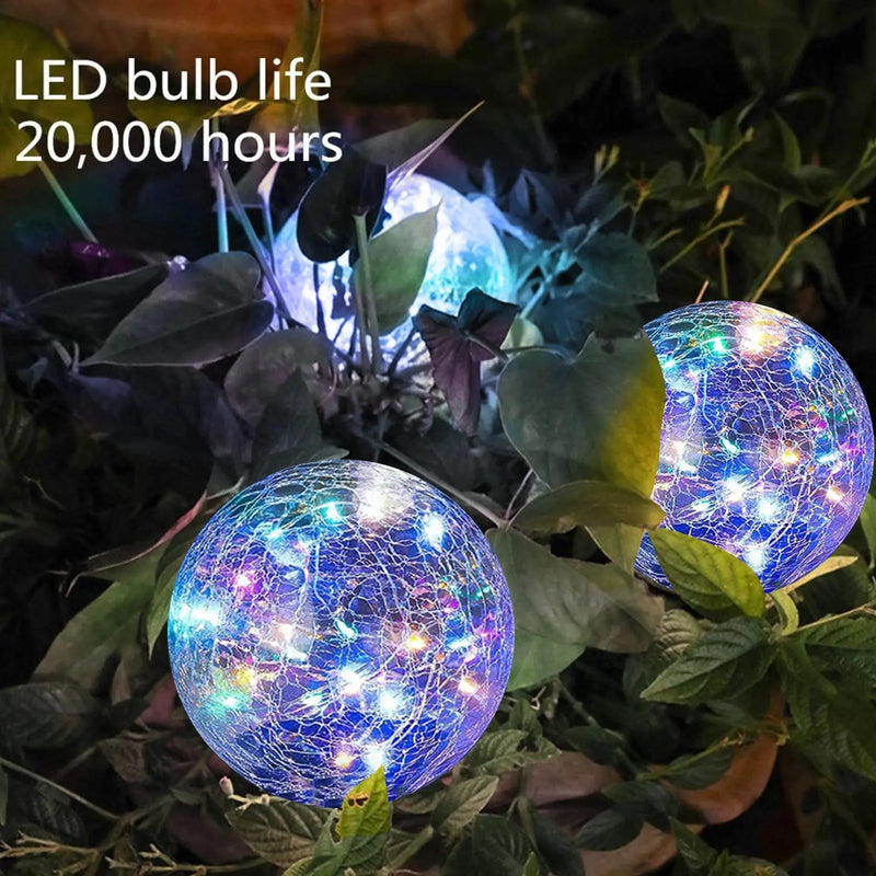 Outdoor Solar Crack Bottle 20 Light Waterproof Decoration Light - Puck's