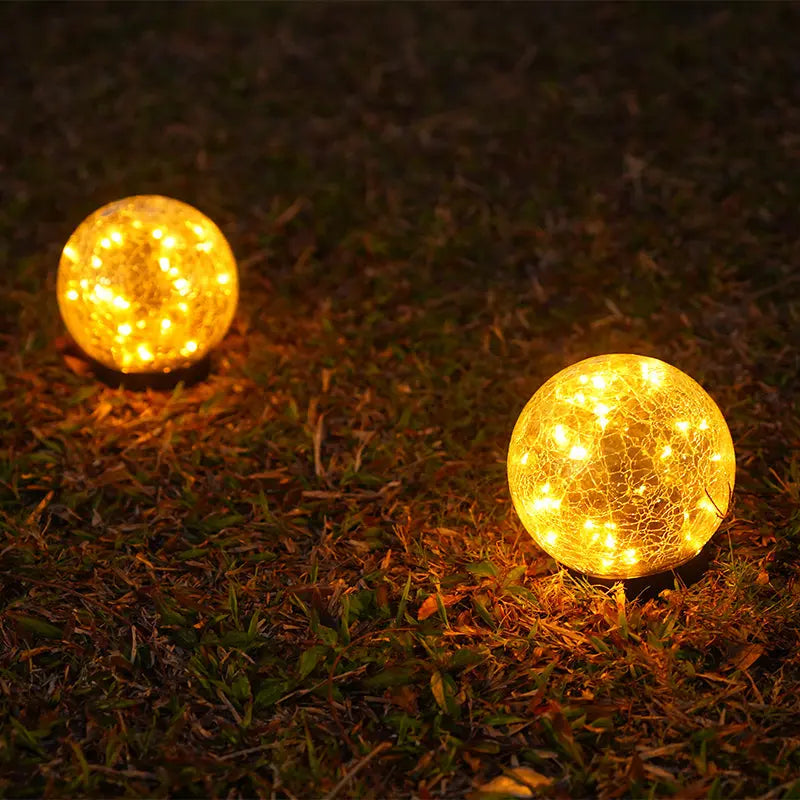 Outdoor Solar Crack Bottle 20 Light Waterproof Decoration Light - Puck's