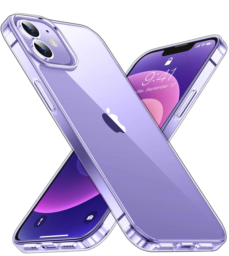 Temdan Crystal Clear Designed for Samsung Galaxy S23 Case,[Anti-Yellowing][Military Grade Drop-Proof] Slim Fit Soft TPU + PC Shockproof Case-Clear - Puck's