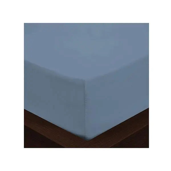 Park Avenue 1000Tc Cotton Blend Sheet Set Hotel Quality Single Blue - Puck's
