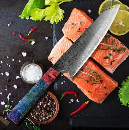Pattern Kitchen Knife - Puck's