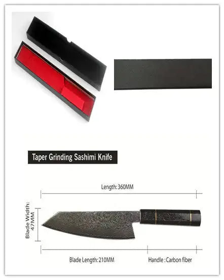 Pattern Kitchen Knife - Puck's