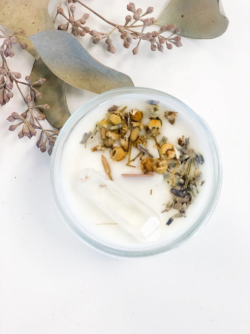Peace Candle / Serenity Cande / Intention Candle / - Puck's