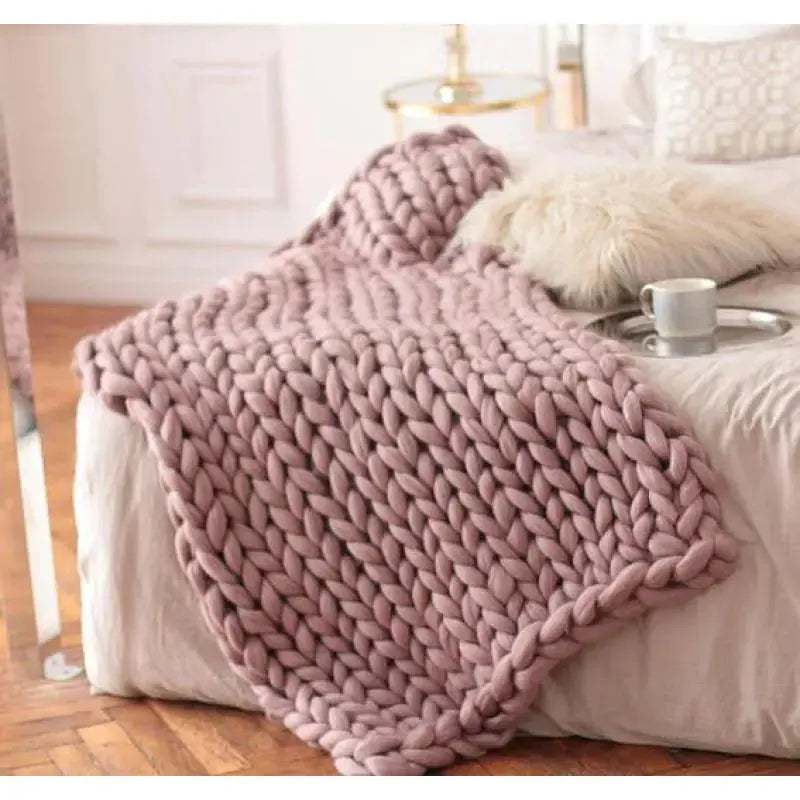 Photography Props Sofa Blanket Decorative Blanket - Puck's