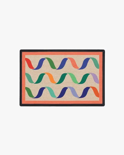 Pippa Doormat in PANTONE™ Canyon Sunset - Puck's