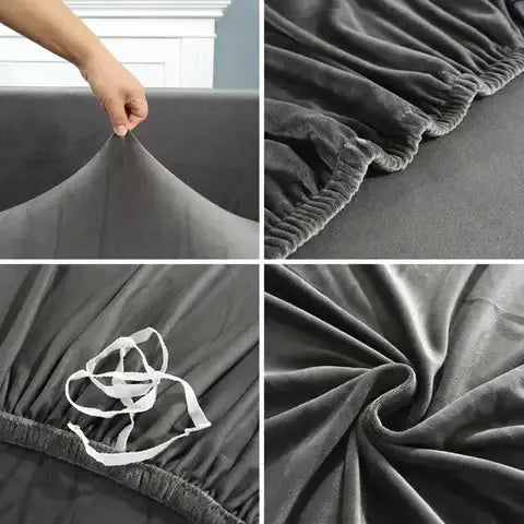 Plain Color Slipcover for Couch - Puck's