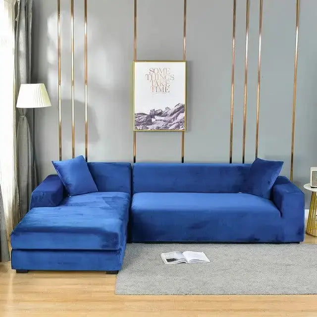 Plain Color Slipcover for Couch - Puck's