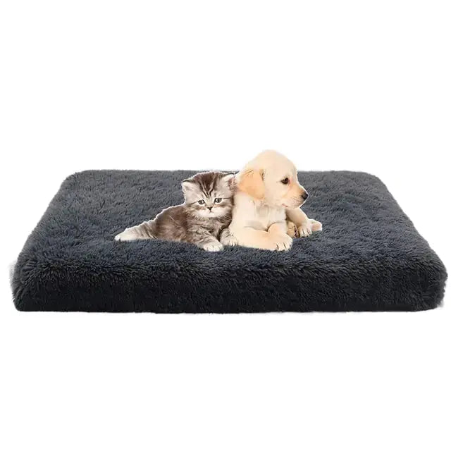 Plush Washable Dog Bed - Puck's