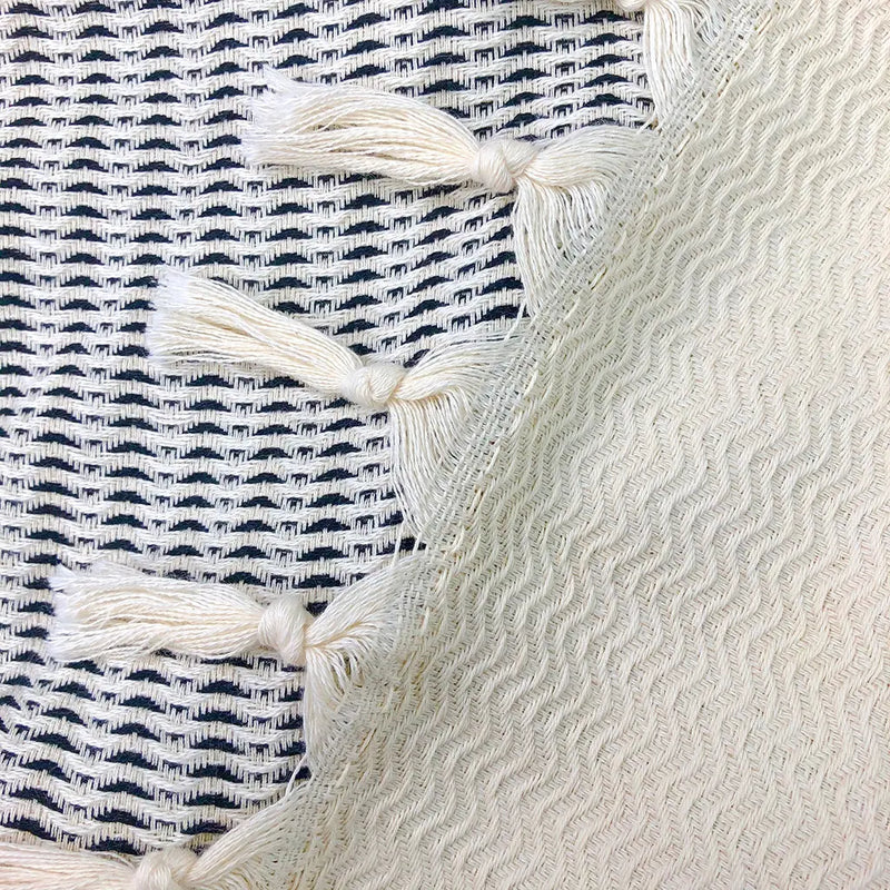 Plush Wavy Turkish Throw - Puck's