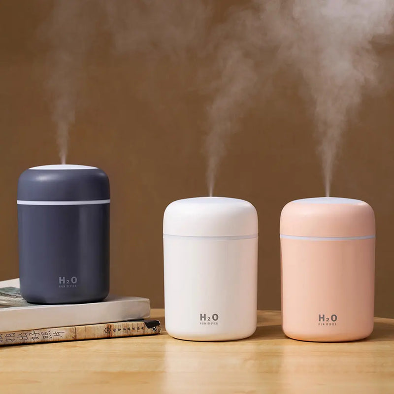 Portable Air Humidifier Aroma Essential Oil Diffuser for Car Home - Puck's