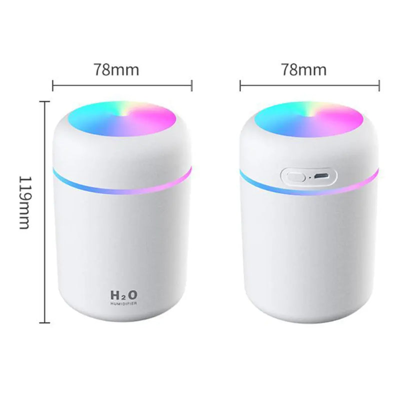 Portable Air Humidifier Aroma Essential Oil Diffuser for Car Home - Puck's