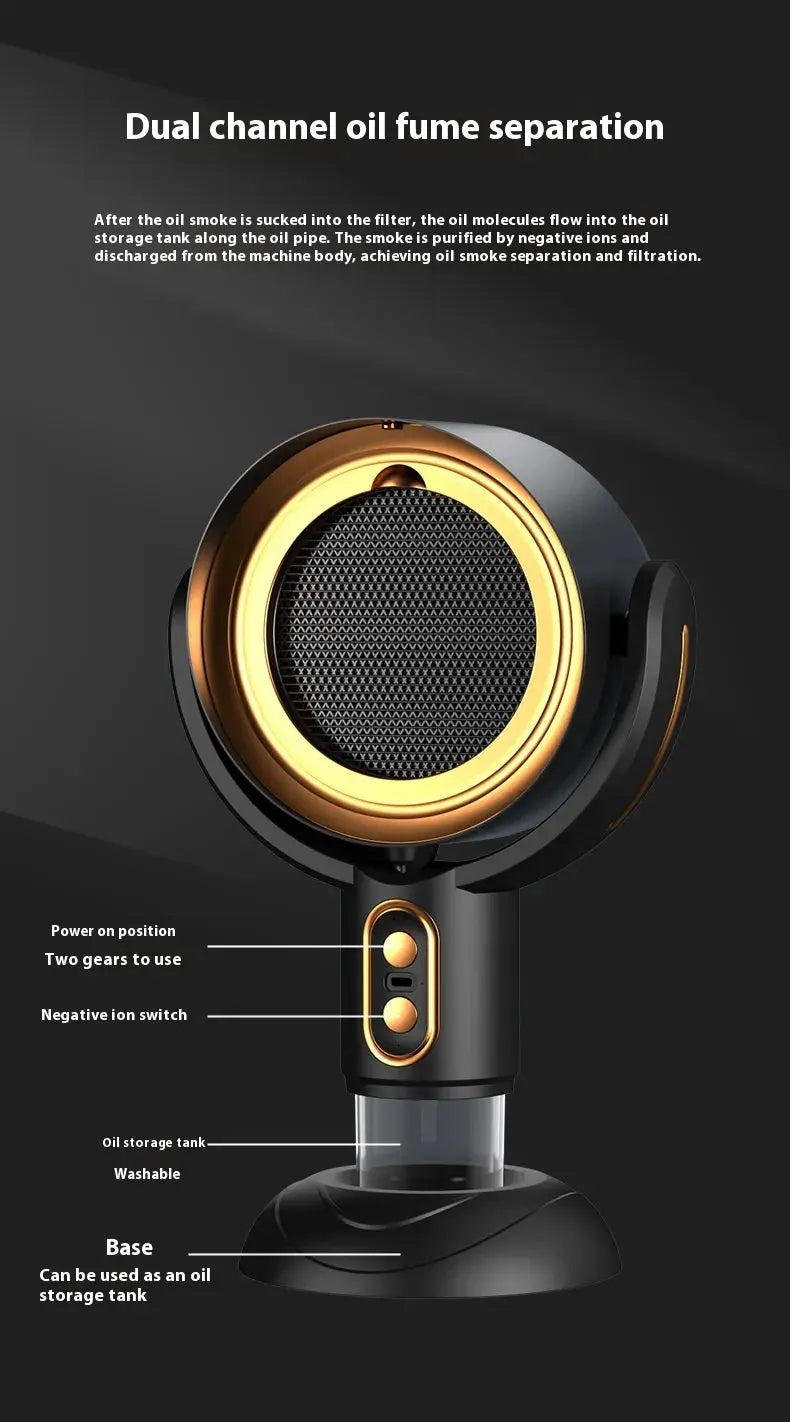 Portable Air Purifier Range Hood - Puck's