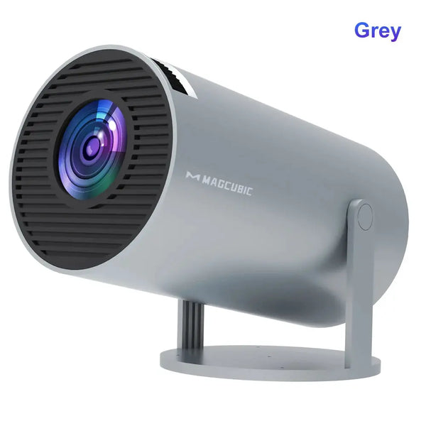 Projector 4K Android 11 HY300 Pro Dual Wifi6 260ANSI Allwinner H713 BT5.0 1280*720P Cinema Outdoor Portable Projetor - Puck's