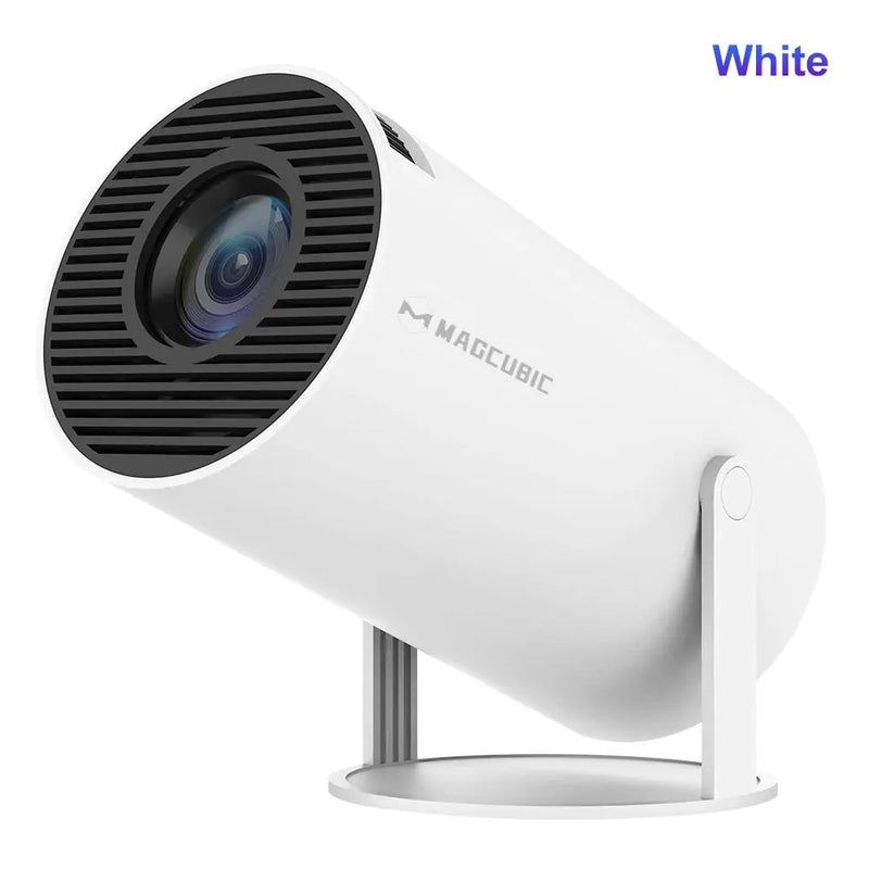 Projector 4K Android 11 HY300 Pro Dual Wifi6 260ANSI Allwinner H713 BT5.0 1280*720P Cinema Outdoor Portable Projetor - Puck's