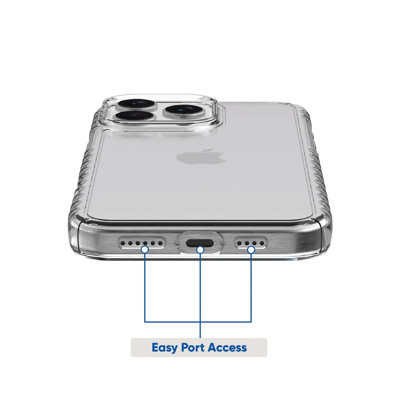 Protective Gel Phone Case for Iphone 16 Pro Max - Clear - Puck's