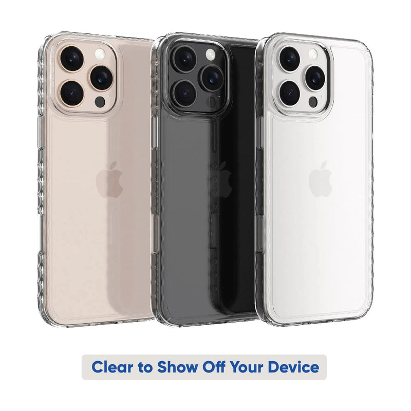 Protective Gel Phone Case for Iphone 16 Pro Max - Clear - Puck's