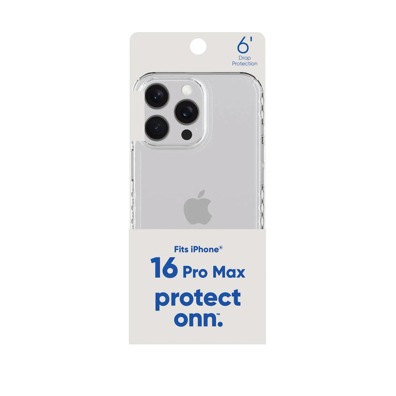 Protective Gel Phone Case for Iphone 16 Pro Max - Clear - Puck's