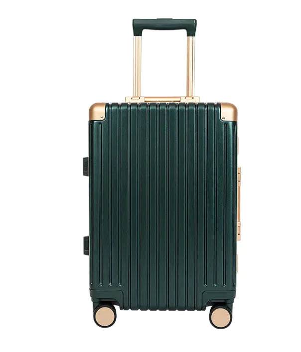 Wheel Boarding Aluminum Frame Luggage - Puck's