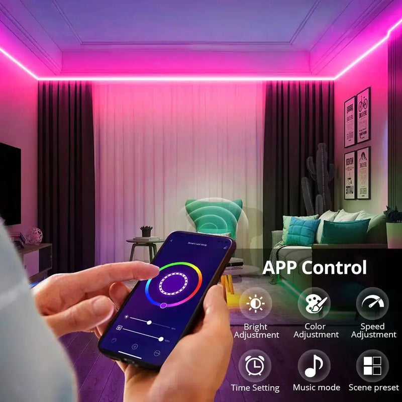 RGB LED Strip Lights - Puck's