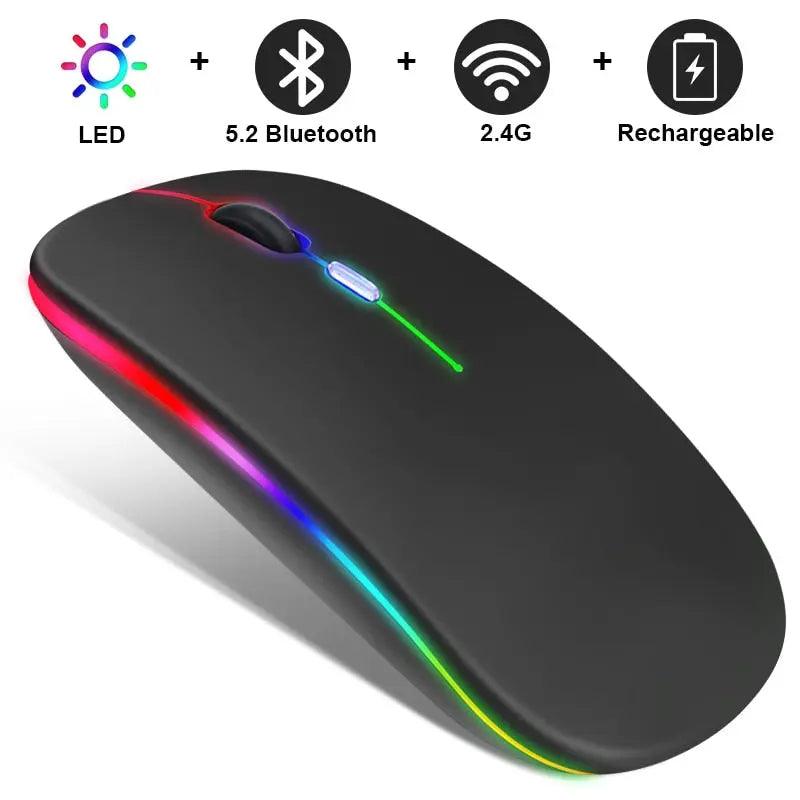 RGB Wireless Bluetooth Mouse - Puck's
