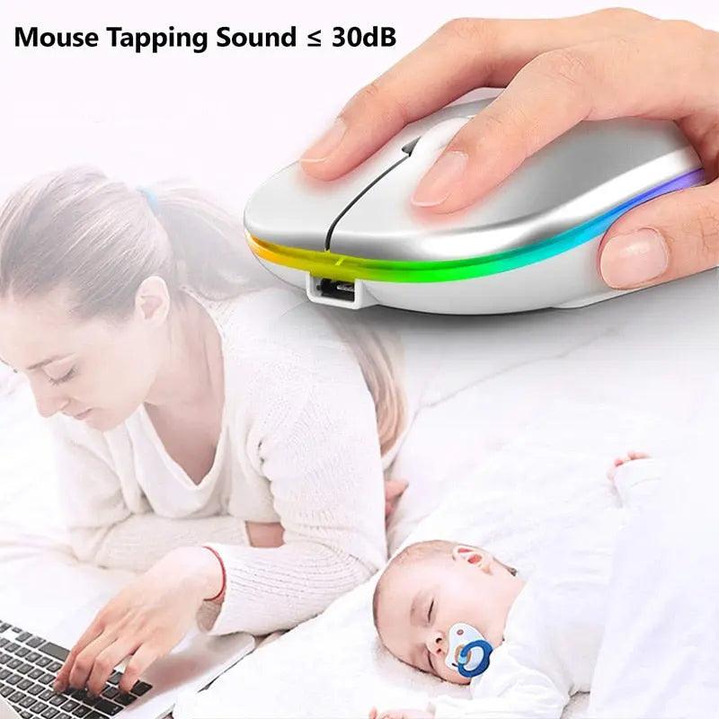 RGB Wireless Bluetooth Mouse - Puck's
