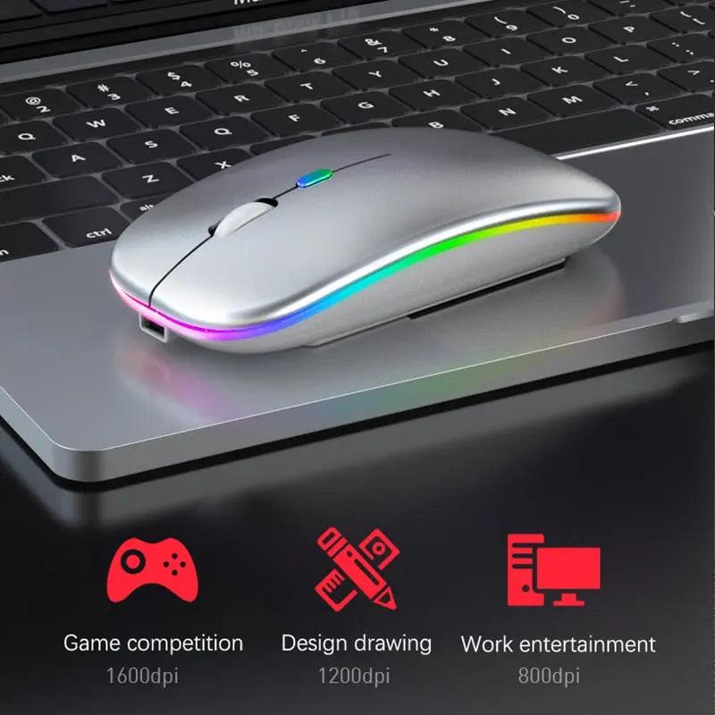 RGB Wireless Bluetooth Mouse - Puck's