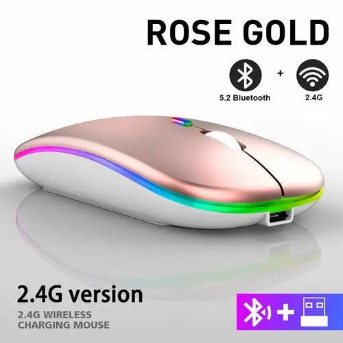 RGB Wireless Bluetooth Mouse - Puck's