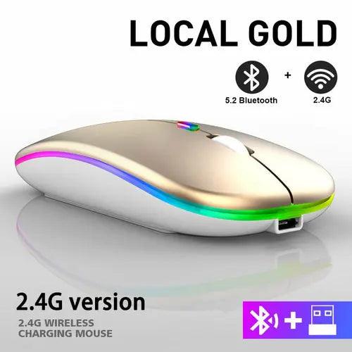 RGB Wireless Bluetooth Mouse - Puck's