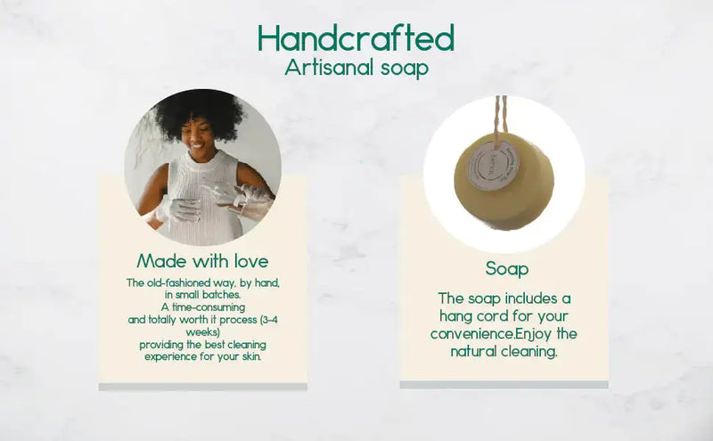 Reassuring Soap Bar. Wheat, Olive, and Almond Oil. - Puck's