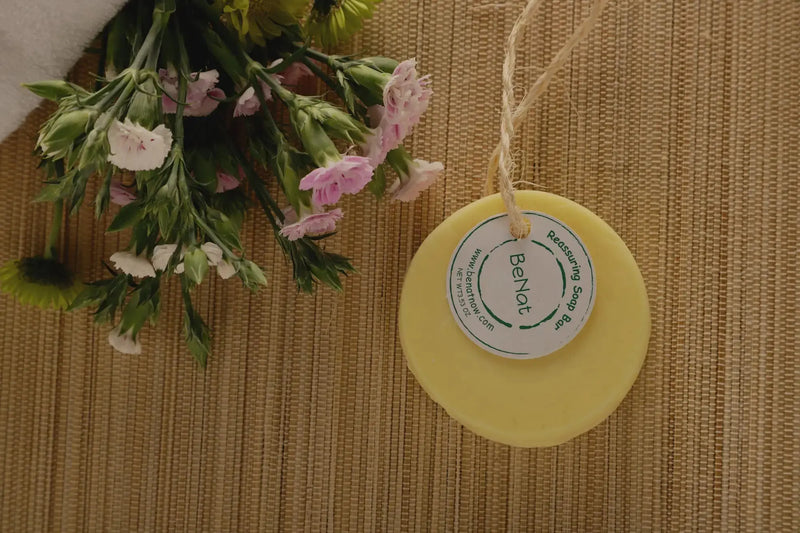 Reassuring Soap Bar. Wheat, Olive, and Almond Oil. - Puck's