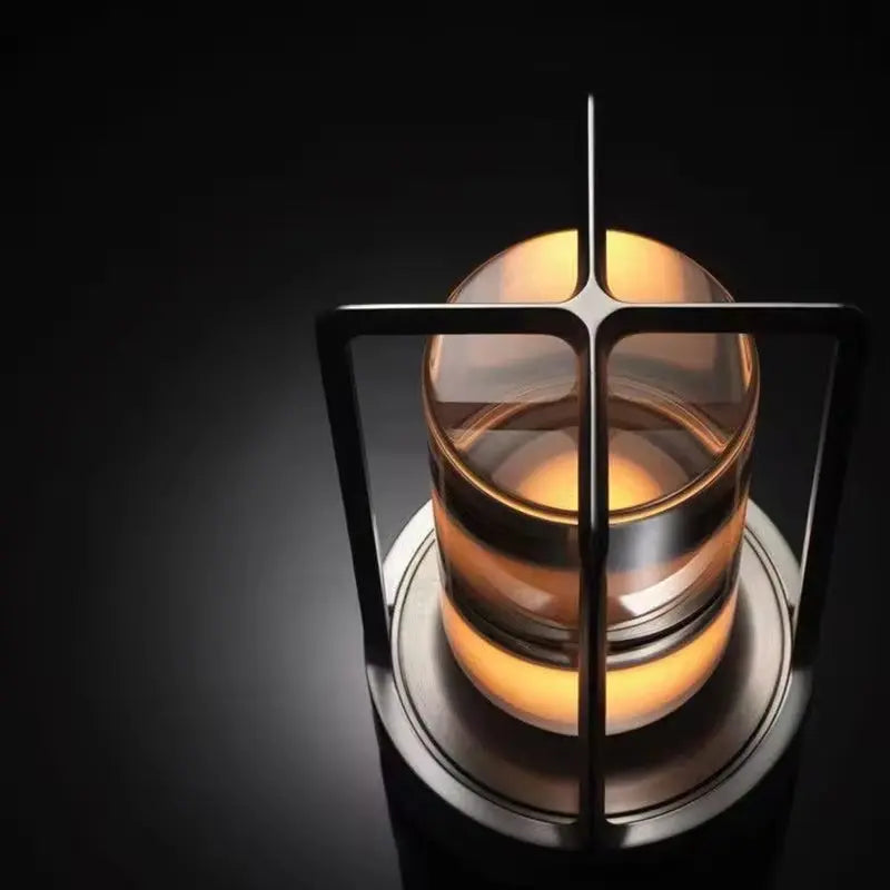 Rechargeable Crystal Lamp Bedside Table Bedroom Led Touch Table Lamp Restaurant Decoration Atmosphere Night Light - Puck's