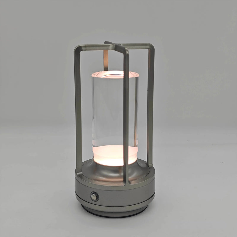 Rechargeable Crystal Lamp Bedside Table Bedroom Led Touch Table Lamp Restaurant Decoration Atmosphere Night Light - Puck's