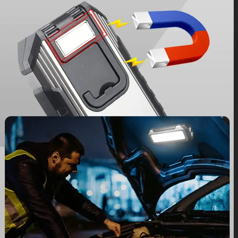 Rechargeable Power Bank With Led Lights - Puck's