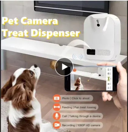 Rechargeable Wireless Pet Camera - Puck's