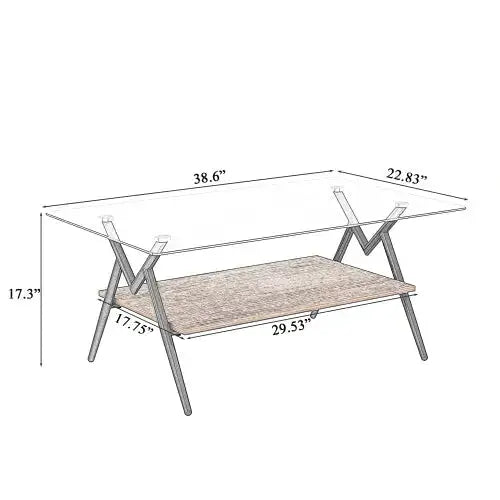 Rectangular Coffee Table - Puck's