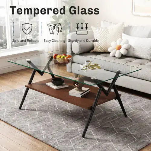 Rectangular Coffee Table - Puck's