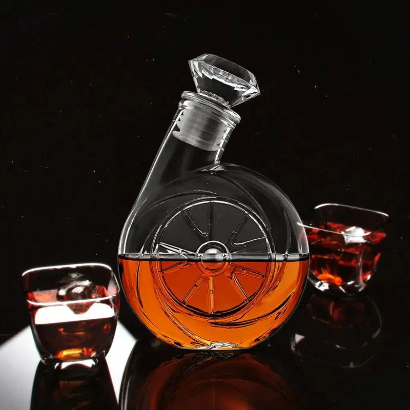 Retro Blower Shaped Wine Decanter - Puck's