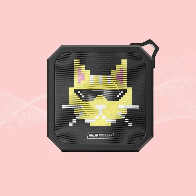 Retro Pixel Waterproof Bluetooth Speaker - Puck's