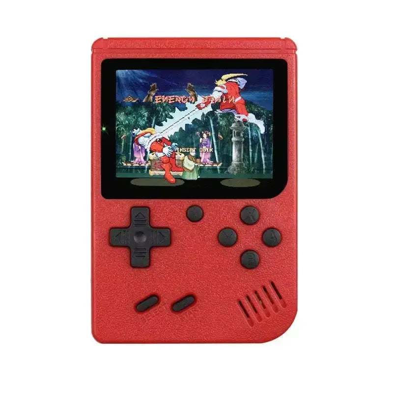 Retro Portable Mini Handheld Video Game Console 8-Bit 3.0 Inch Color LCD Kids Color Game Player Built-In 400 Games - Puck's