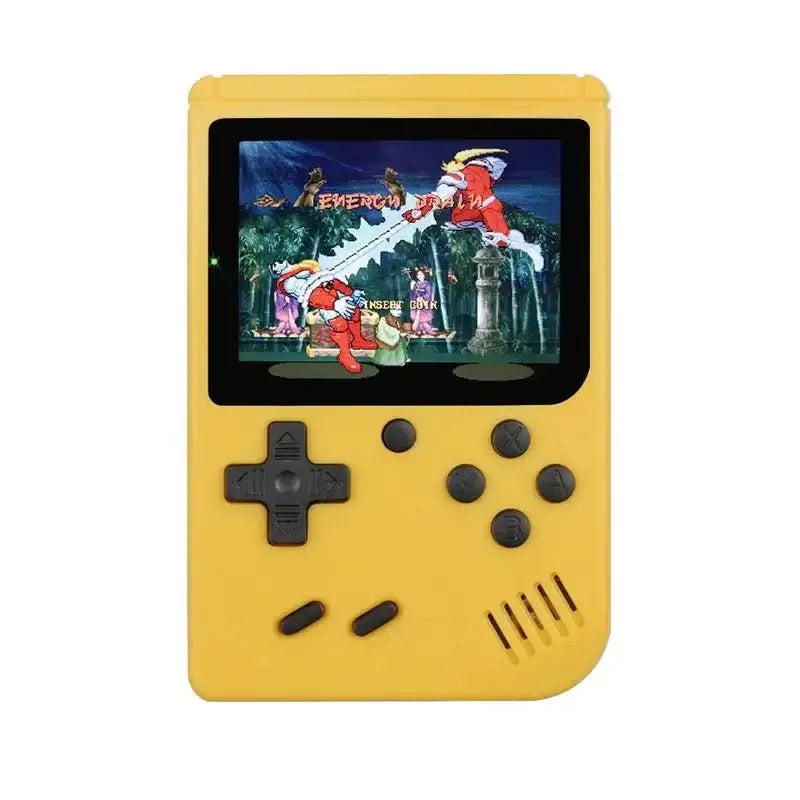 Retro Portable Mini Handheld Video Game Console 8-Bit 3.0 Inch Color LCD Kids Color Game Player Built-In 400 Games - Puck's