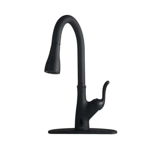 Retro Pull Down Touchless Single Handle Kitchen Faucet - Puck's