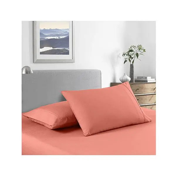 Royal Comfort 2000 Tc Bamboo Cooling Sheet Set Ultra Soft Peach - Puck's