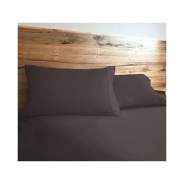 Royal Comfort 3 Piece Fitted Sheet Pillowcase Set Queen - Puck's