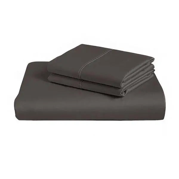 Royal Comfort 3 Piece Fitted Sheet Pillowcase Set Queen - Puck's